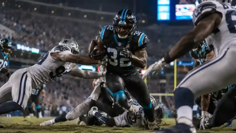 dallas cowboys vs carolina panthers match player stats