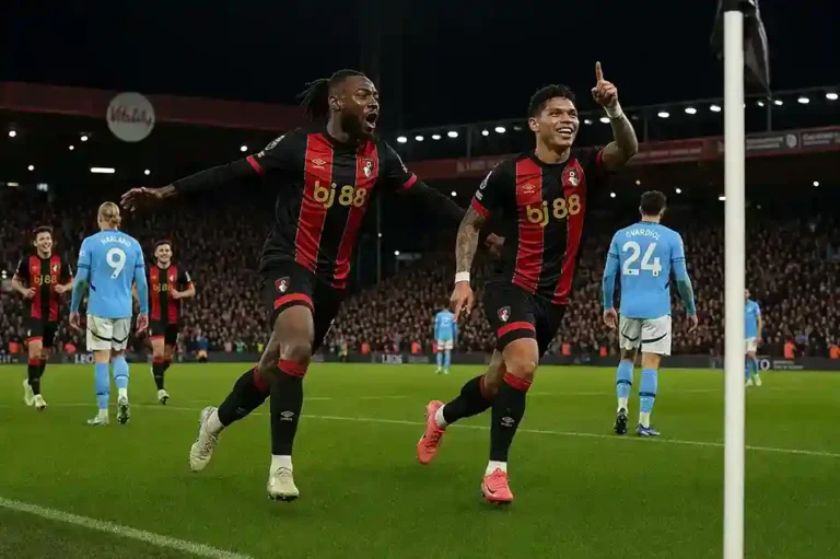 afc bournemouth vs man city statst