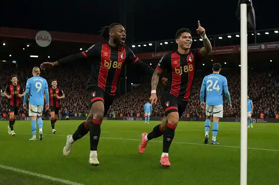 afc bournemouth vs man city statst