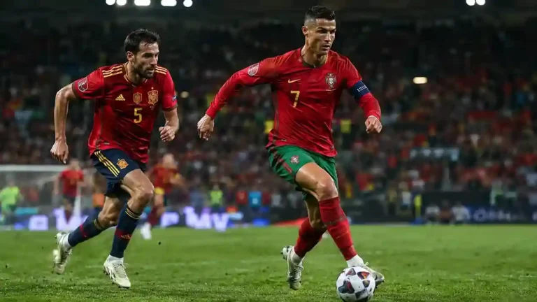 portugal national football team vs spain national football team lineups