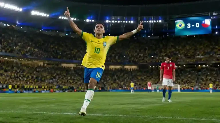 brazil national football team vs chile national football team lineups