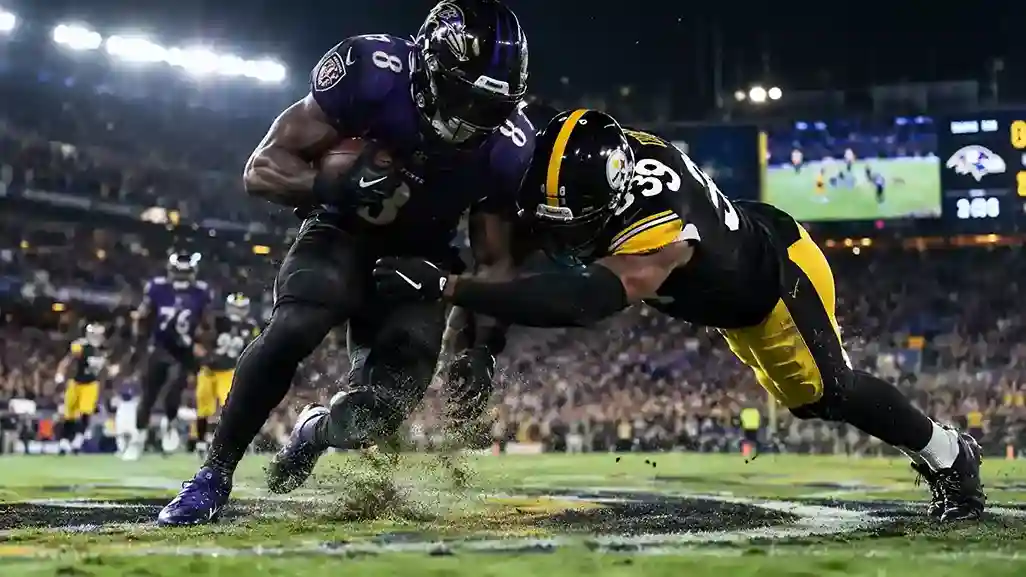 baltimore ravens vs pittsburgh steelers match player stats