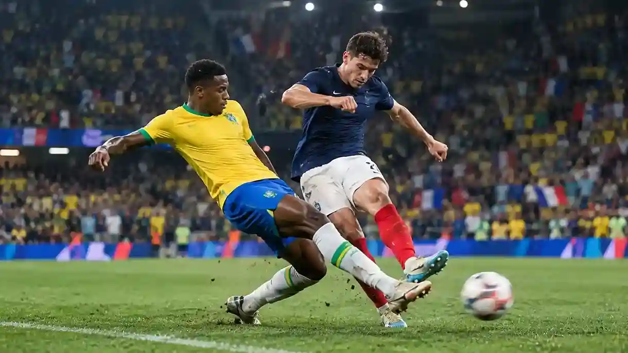 brazil national football team vs france national football team lineups