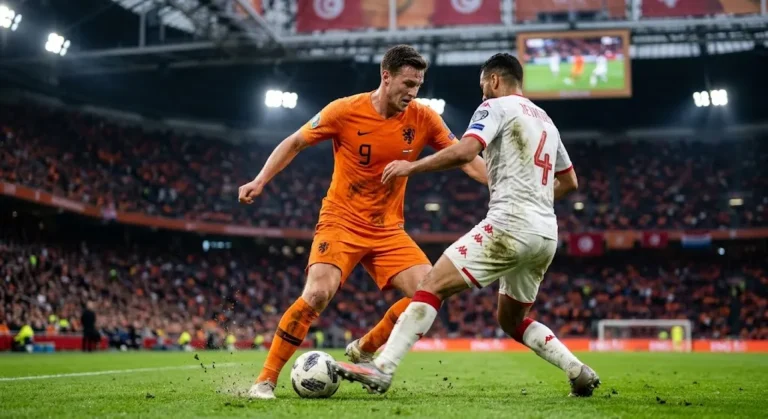 Netherlands vs Tunisia Match Highlights and Player Stats